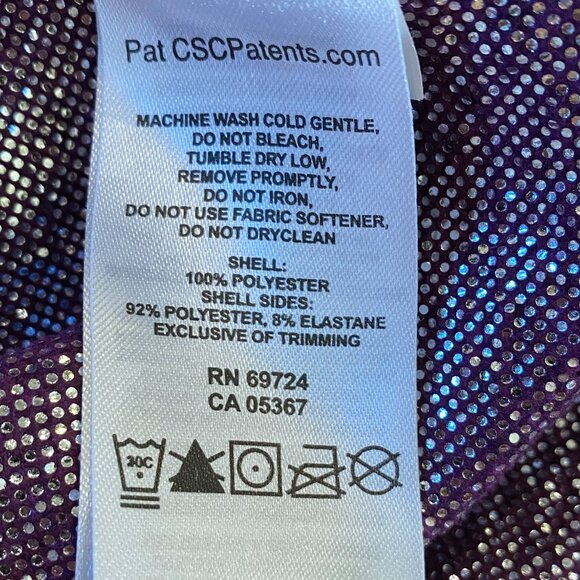 Columbia Omni-Heat Reflective ¼ Zip Pullover Purple Wicking Gorpcore Hiking-XL - Picture 12 of 13